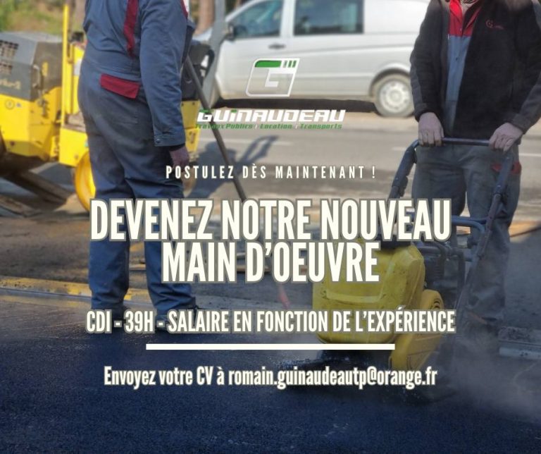 Recherche Main d'oeuvre